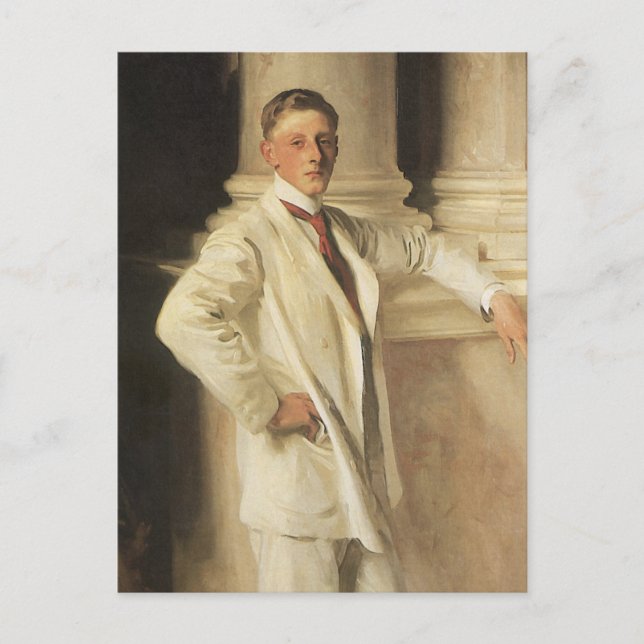 Earl of Dalhousie av John Singer Sargent Vykort (Framsida)