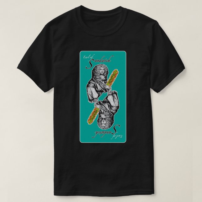 Earl of Sandwich  T Shirt (Design framsida)