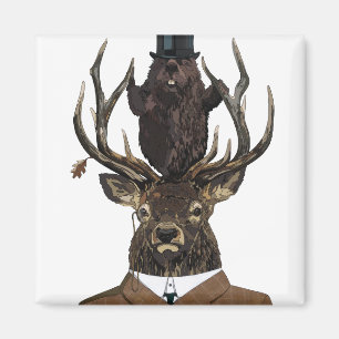 Earl & råd magnet
