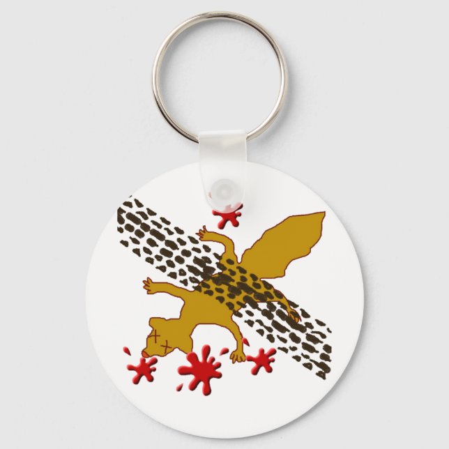 Earl The Dead Squirrel Nyckelring (Framsida)