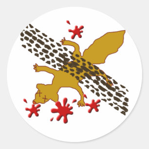 Earl The Dead Squirrel Runt Klistermärke