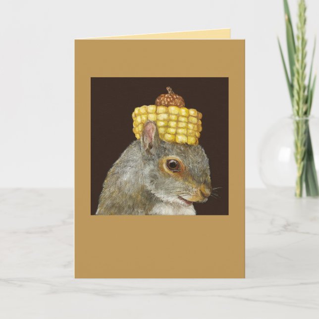 Earl the squirrel card kort (Framsida)