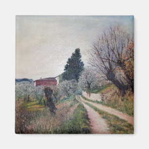 EARLIEST VÅR I VERNALESE / Toscana Ligcape Magnet
