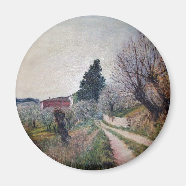 EARLIEST VÅR I VERNALESE / Toscana Ligcape Magnet (Framsidan)
