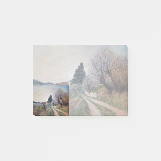 EARLIEST VÅR I VERNALESE / Toscana Ligcape Post-it Block (Framsida)