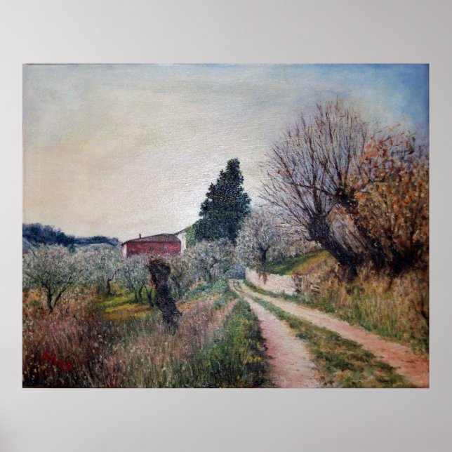 EARLIEST VÅR I VERNALESE / Toscana Ligcape Poster (Framsidan)