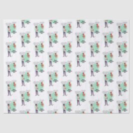 Earlobes Valentine's Day Tissue Paper