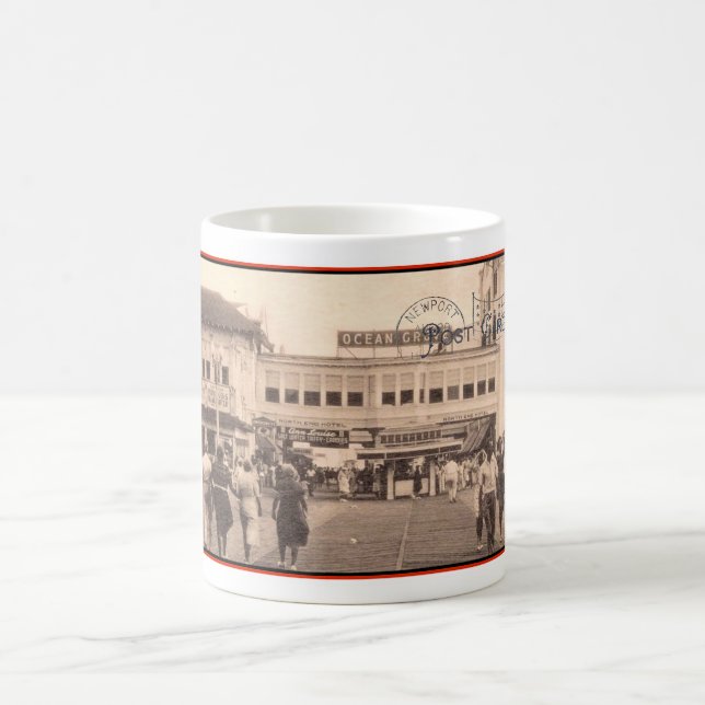 EARLY 20TH CENT. ATLANTIC CITY IMAGE KAFFEMUGG (Center)