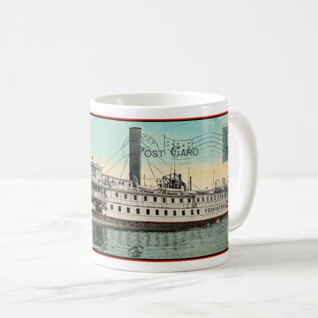 EARLY 20TH CENTURY SHIP IMAGE KAFFEMUGG (Framsida höger)