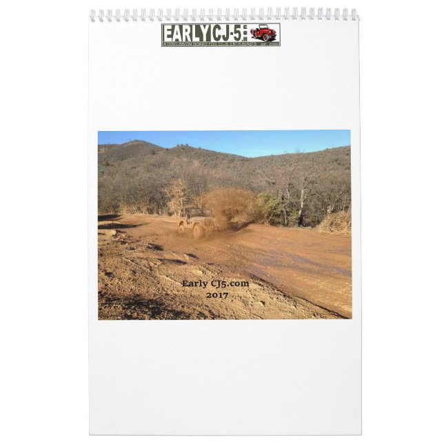 earlycj5.com 2017 kalender (Omslag)