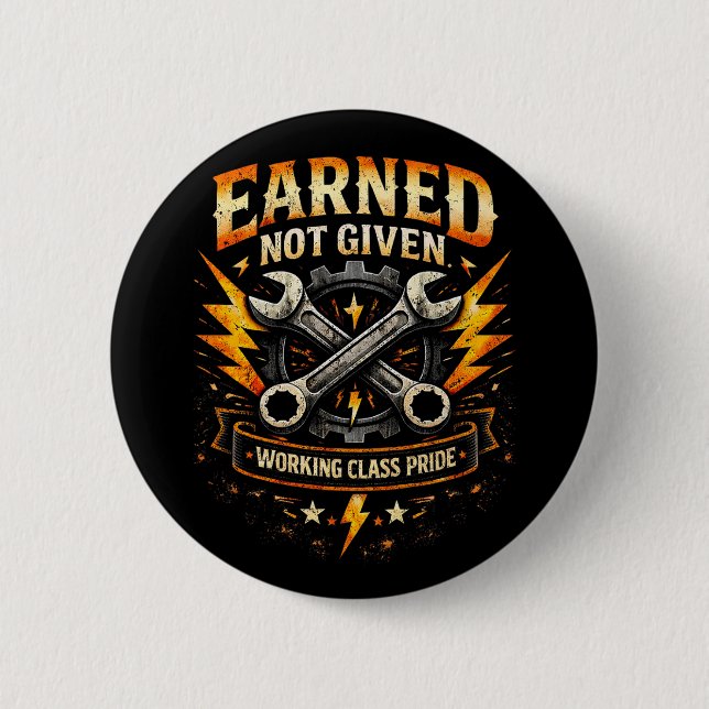 Earned Not Given Knapp (Framsida)