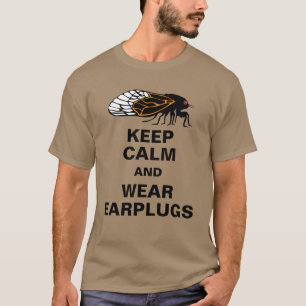 Earplugs för lugn och för bära för t-shirt