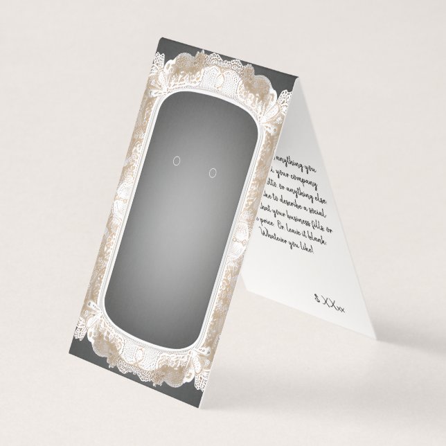 Earreringskort för självständig anpassningsbar Ram Kort (Framsida)