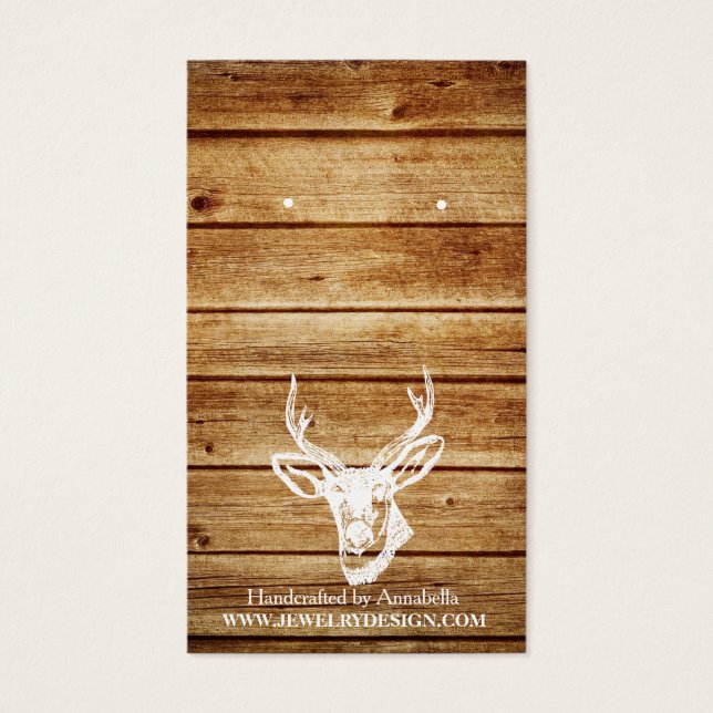 Earring Holder Visitkort (Framsidan)