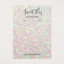 Earring Jewelry Holder Glitter Iridescent Business