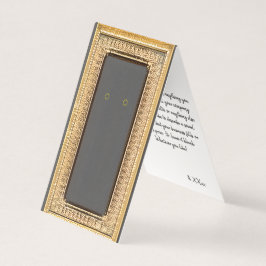 Earringkort för självständig Visning i anpassnings Kort