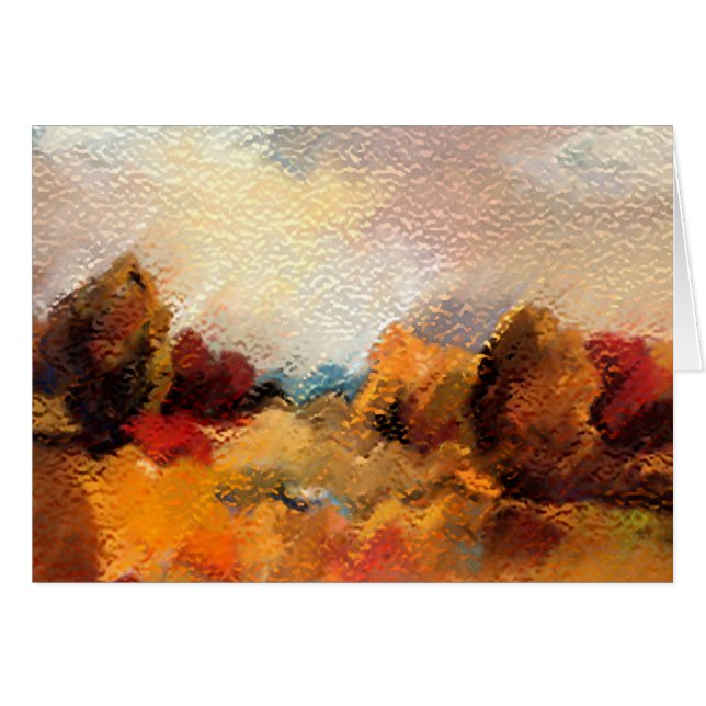 Earth 2 Abstrakt Art OBS Kort (Framsidan Horizontal)