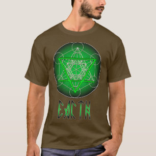 Earth Alchemical Inslag Metatron Witchcraft T Shirt