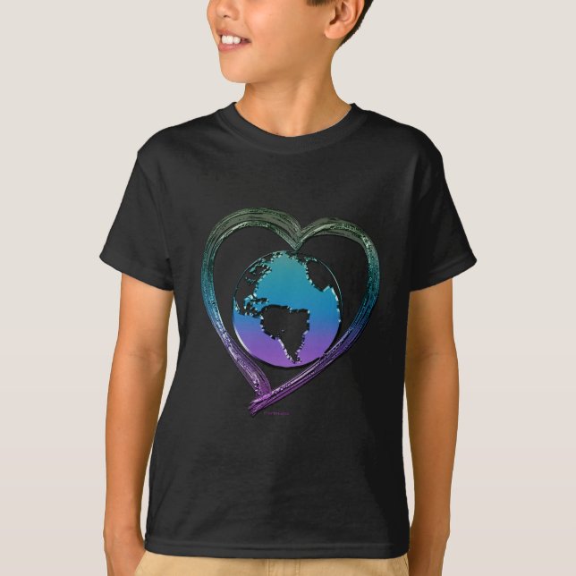 EARTH ÄLSKARE-serien T-shirt (Framsida)