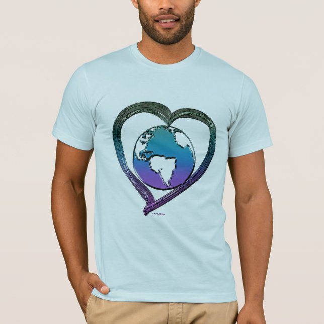 EARTH ÄLSKARE-serien Tee Shirt (Framsida)