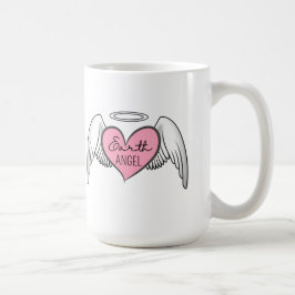 Earth Angel Big Mugg - Heart, Vingar och Halo
