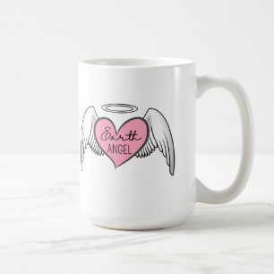 Earth Angel Big Mugg - Heart, Vingar och Halo