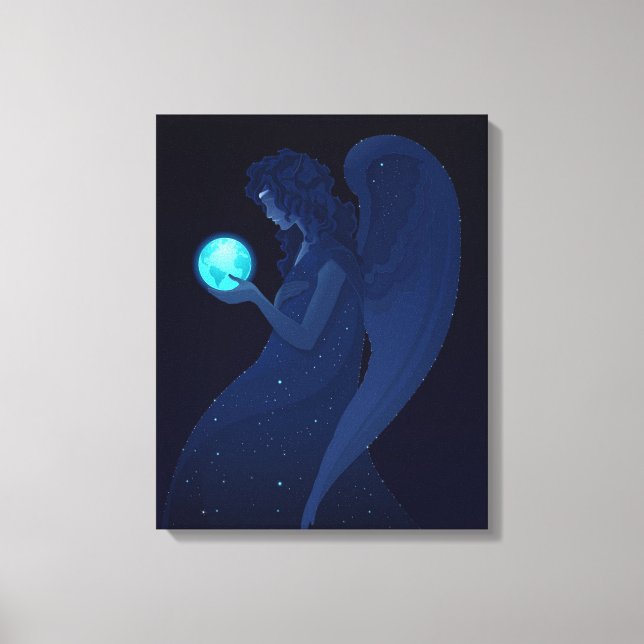Earth Angel Canvastryck (Framsida)
