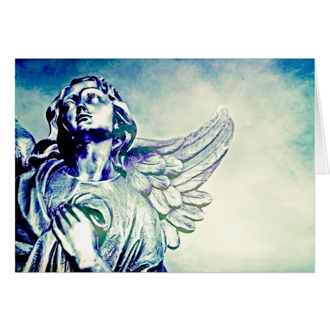 Earth Angel Hälsningskort (Framsidan Horizontal)