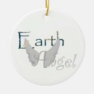 Earth Angel Julgransprydnad Keramik