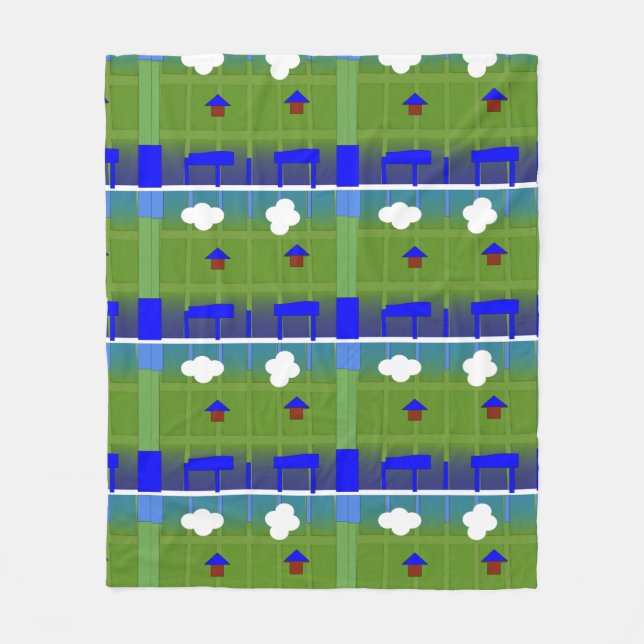 Earth Blanket Fleecefilt (Framsidan)