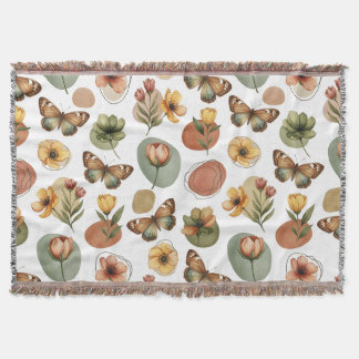 Earth Blommar Harmony Filt