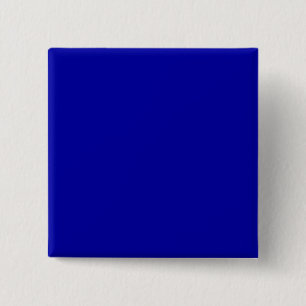 Earth Blue Square Pin-back-knapp Knapp