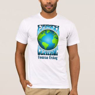 EARTH CENTRIC HUMAN BEFINNER SIG I Eco Environment T Shirt