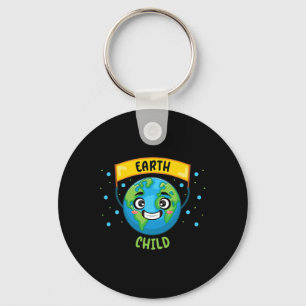 Earth Child Spara Planet Teacher Science Climate C Nyckelring