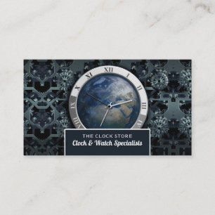Earth Clock, Horololog Visitkort
