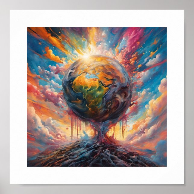 Earth Creation Poster (Framsidan)