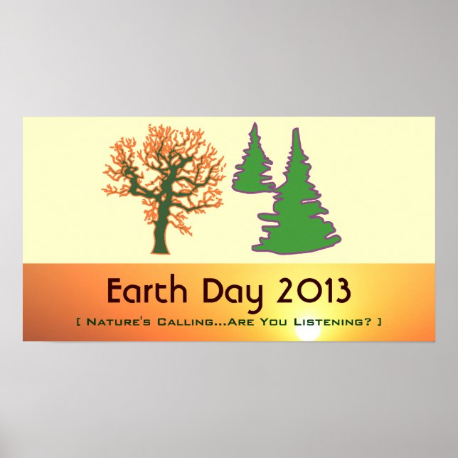 Earth Day 2013 Poster (Framsidan)