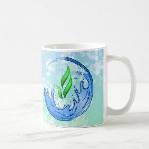 Earth Day 2025: Vår kraftfulla planetVapensköld Kaffemugg