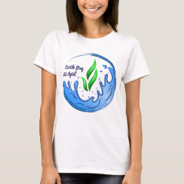 Earth Day 2025: Vår kraftfulla planetVapensköld T Shirt