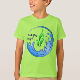Earth Day 2025: Vår kraftfulla planetVapensköld T Shirt