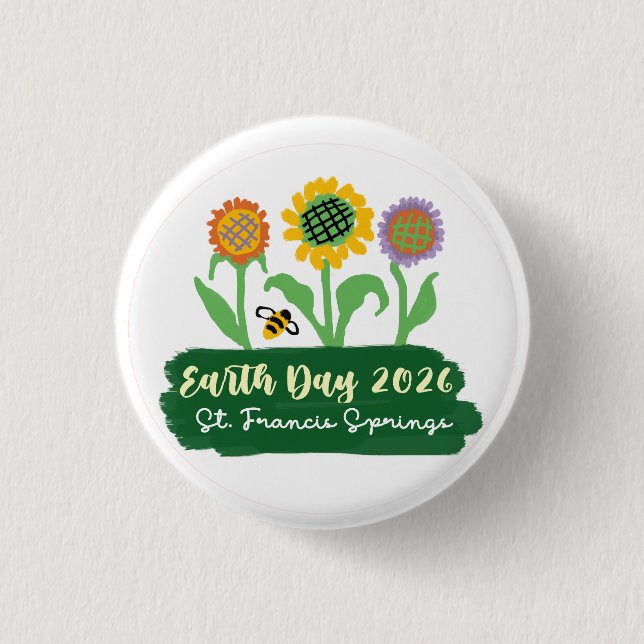 Earth Day 2026 Knapp (Framsida)