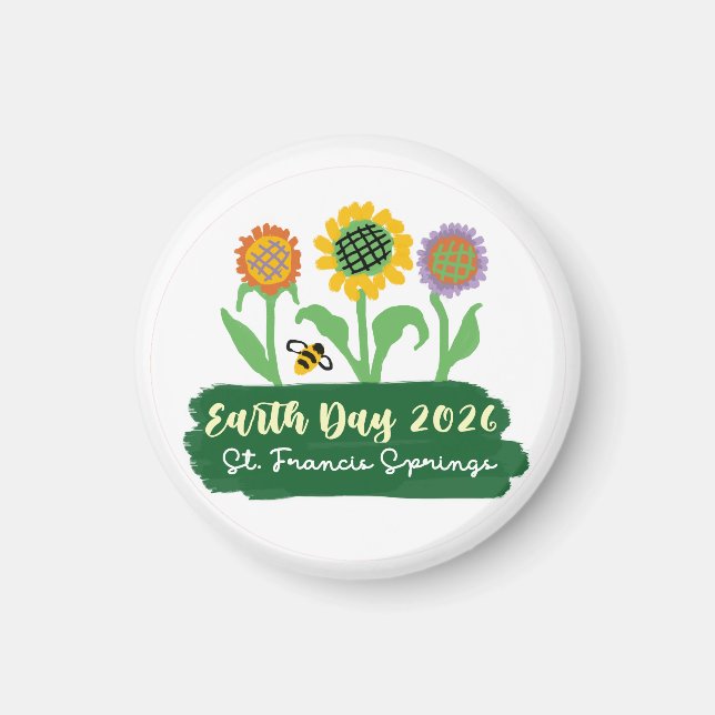 Earth Day 2026 Magnet (Framsidan)