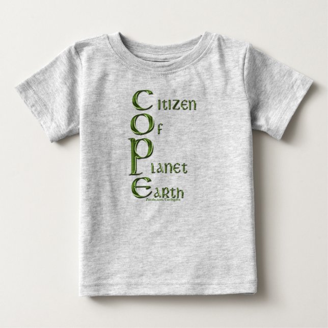 EARTH DAY Citizen of Planet Earth COPE Eco Shirt Tröja (Framsida)