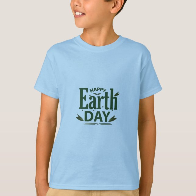 Earth Day Clothing & Shoes Boys' Mode T-Shirts (Framsida)