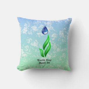 Earth Day Dekorativ kudde