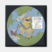 Earth Day Dino Städning