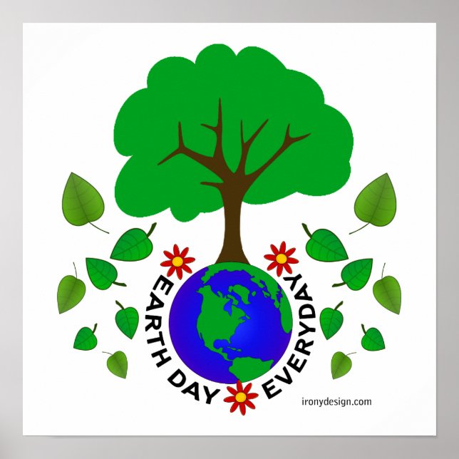Earth Day Everyday Design Poster (Framsidan)