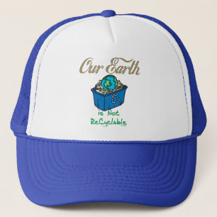 Earth Day Hat Truckerkeps