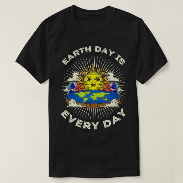 Earth Day Is Every Day  Save Our Planet Tee With E (Design framsida)