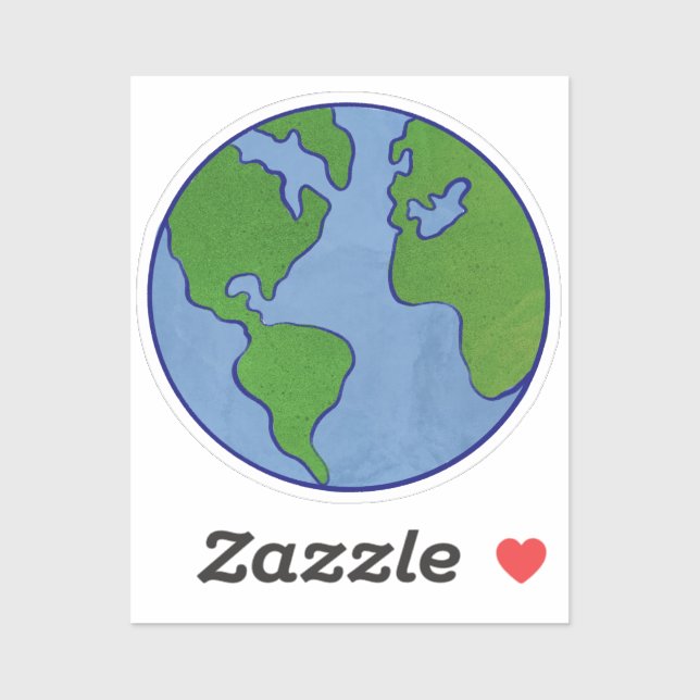 Earth Day Klistermärken (Ark)